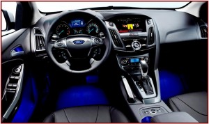 2012 Ford Focus Interior with Ambient Lightning AutoInformed.com