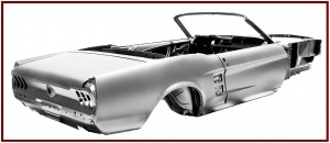 Ford 1967 Mustang Convertible Body Shell - Dynacorn AutoInformed.com
