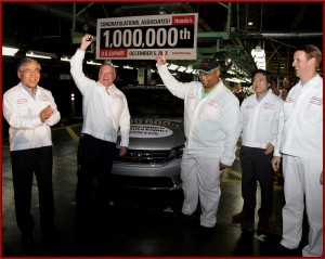 Honda Marysville Accord - I Millionth U.S. Export - December 2012 AutoInformed.com