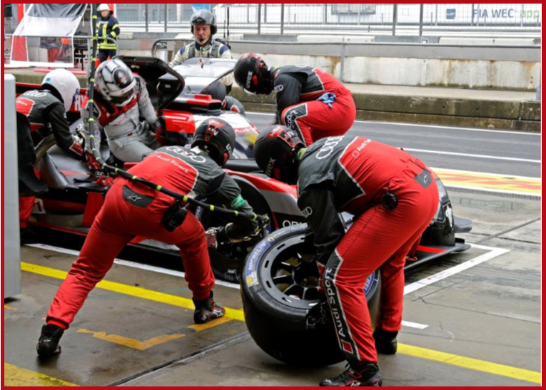 Audi R18 #7 - Sport Team Joest - Marcel Fässler and André Lotterer at Nürburgring - July 2016