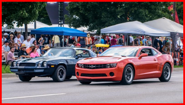 AutoInformed.com 2016 Woodward Dream Cruise - Chevolet Camaro Run