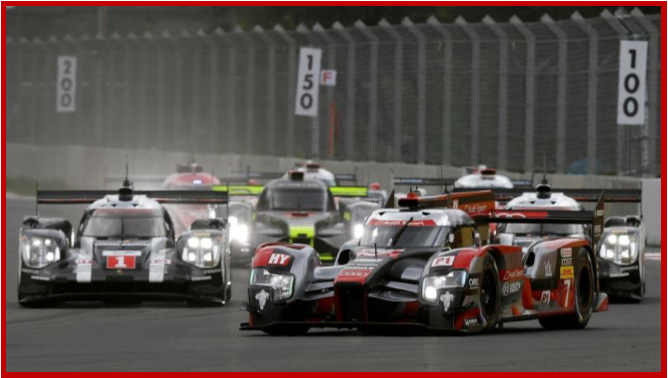 AutoInformed on WEC Mexico City 2016 -Porsche left, Audi right