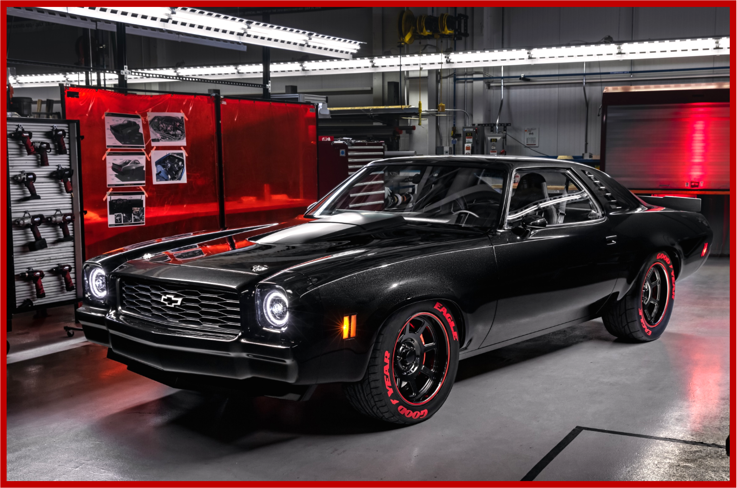 AutoInformed.com on 1973 Chevelle Laguna SEMA Show Car with New 755 hp LT5 Crate Engine