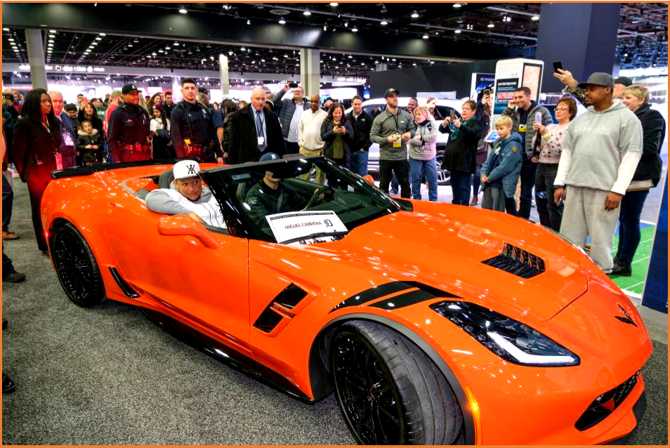 AutoInfrmed.com on Cabrera Rides in Corvette at NAIAS