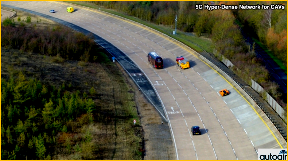 AutoInformed.com on The Airspan led 5G for Connected and Autonomous Vehicles (CAVs) consortium, AutoAir, working at the Millbrook Proving Grounds (UK)