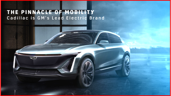 AutoInformed.com on Cadillac as GM's Lead Electric Brand