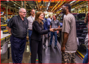 AutoInformed.com on GM Ft Wayne Invest MaryBarra CEO - May 2019 - Photo GM