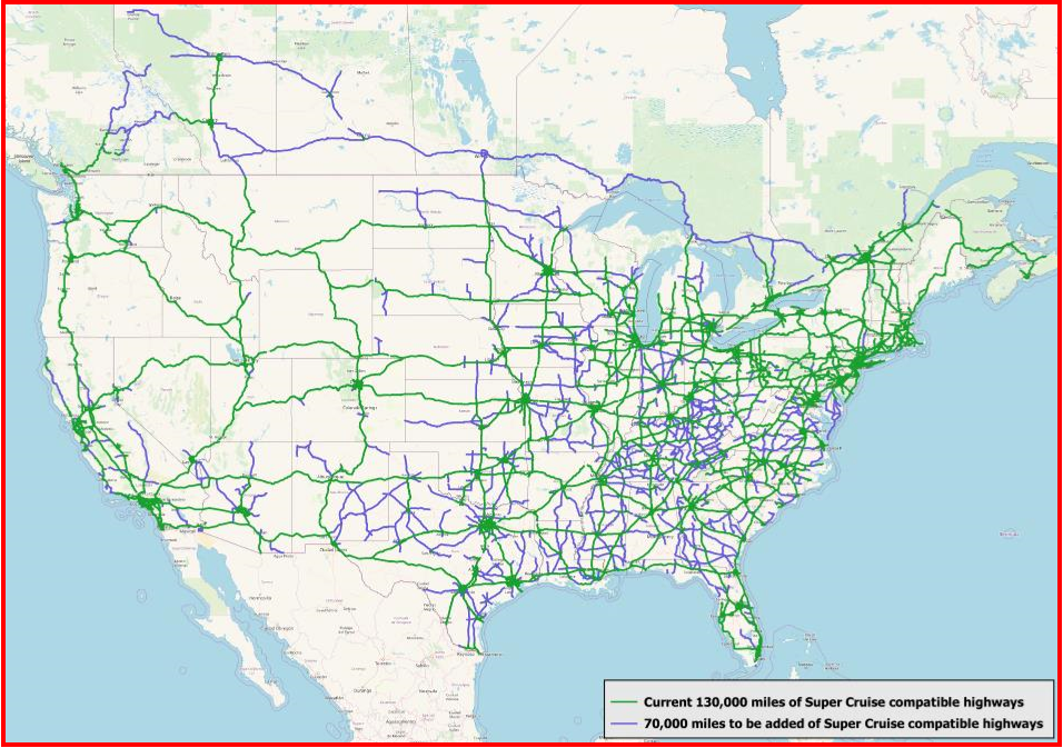 AutoInformed.com on Cadillac Super Cruise Map Expansion