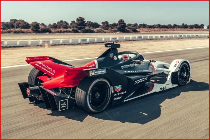 AutoInformed.comon the Porsche 99X Electric Formula E Race Car in Testing