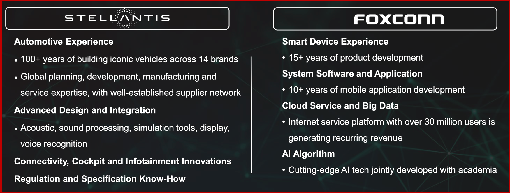 Ken Zino of AutoInformed.com on Stellantis and Foxconn to Create Digital Cockpits, Connected Services