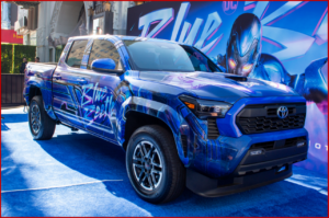 Ken Zino of AutoInformed.com on Annals of Marketing - 2024 Toyota Tacoma in Blue Beetle