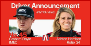 Ken Zino of AutoInformed.com on WTRAndretti Names Final Drivers for 2024 IMSA Season