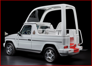 Ken Zino of AutoInformed.com on Pope Francis Gets Electric G-Class From Mercedes